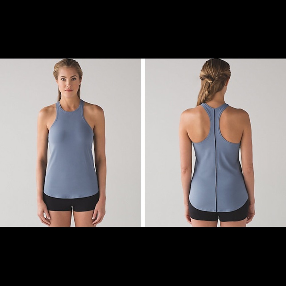 Lululemon Simply Bare high neck tank